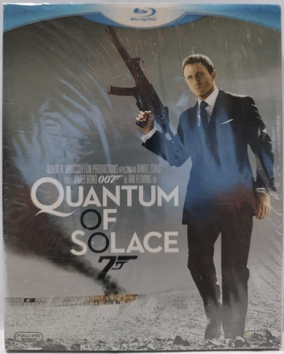 Blu-ray 007 Quantum Of Solace Com Luva Especial Novo Lacrado