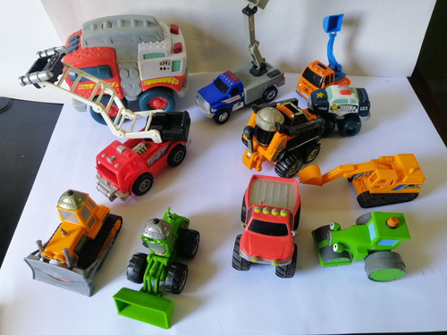 Tonka Carritos Juguetes Tractor Maquinaria Colección 