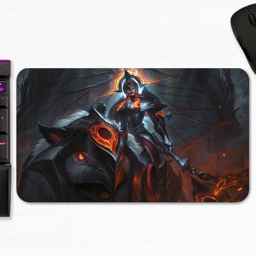 Mouse Pad Eclipse Solar Sejuani Lol Splash Art Gamer M