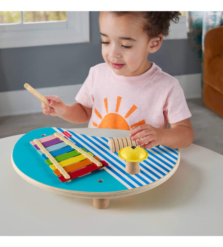 Mesa Musical De Madera 3 En 1 Juguete Fisher Price