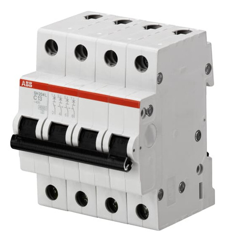 Termica Interruptor Termomagnético Abb 4x25a 4,5ka Curva C