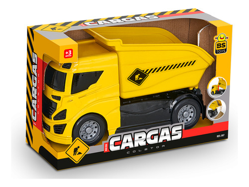 Camion Cargas Recolector 585/587 Personaje Amarillo