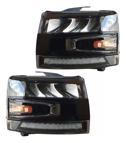 Faro Led Pro Chevrolet Silverado 2007-2015 (par)