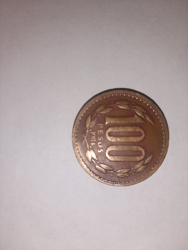 Moneda De 100 Pesos Chilenos De 1984 