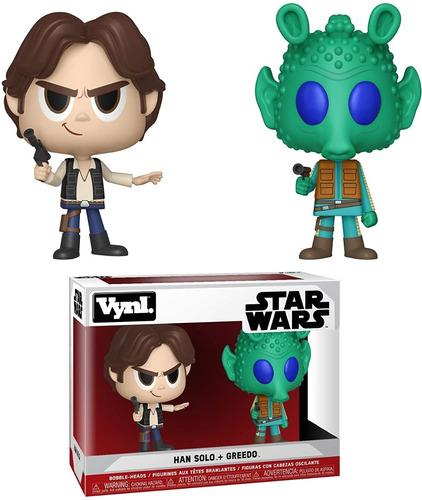 Han Solo + Greedo - Star Wars Funko Pop - Audiojuegos