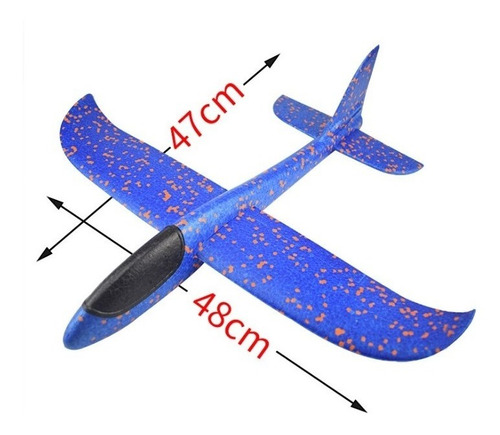 Avion Glider Lanzamiento Manual - Juguete  Resistente