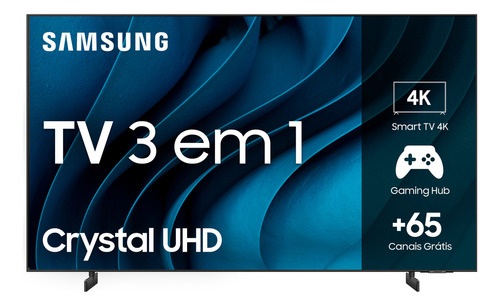 Smart Tv 55 Polegadas Crystal Uhd 4k 55cu8000 2023 Samsung