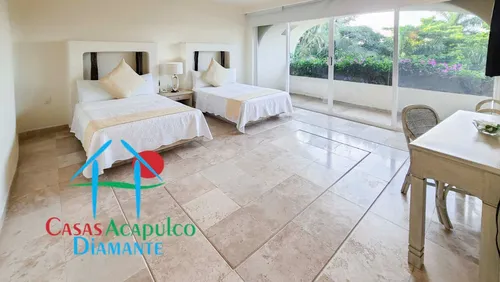 Cad Villa Del Mar. Alberca, Vista A La Bahía Y Cancha De Tenis
