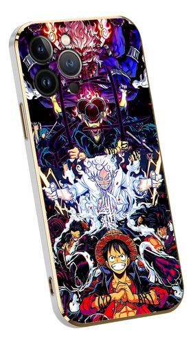 Funda Para iPhone Con Proteccion De Camara,one Piece B114