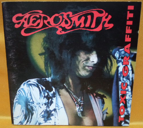 F Aerosmith Cd Toxic Graffiti Italia 1994 Ricewithduck