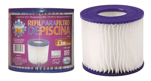 Refil P/filtro De Piscina 2200 L/h 1un C375527