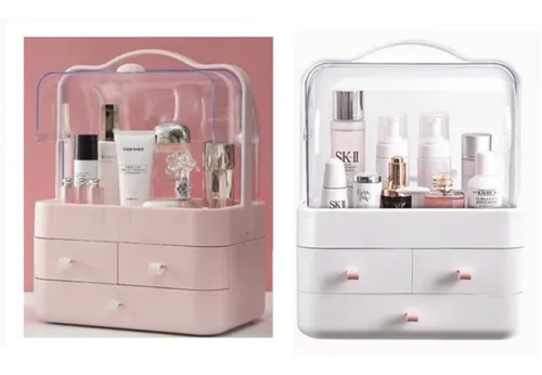 Imagen 3 de 10 de Caja Organizador De Cosméticos - Maquillaje Cosmetiquero