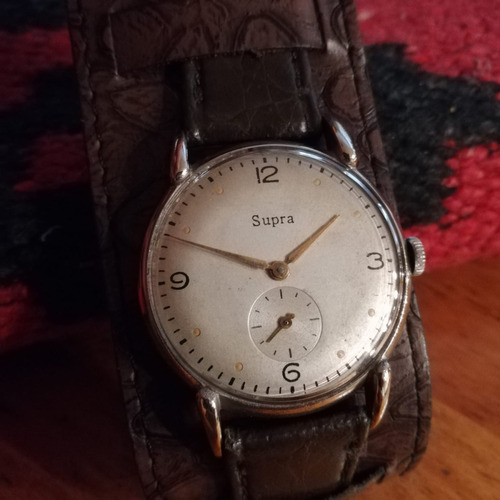 Reloj  Supra Fancy Lugs  ( Edox - Roamer )  Swiss Coleccion 