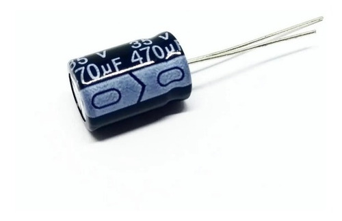 Imagem 7 de 7 de Capacitor Eletrolítico 470uf X 35v 105° - 20 Unidades