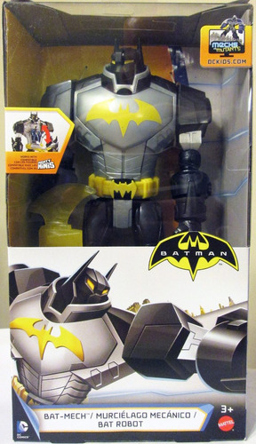 Batman Mechs Vs Mutants Bat Robot Mide 30 Cm. Mattel