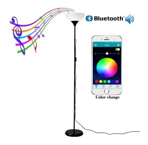 Lámpara De Piso Bluetooth