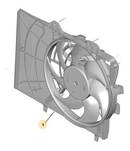 Electroventilador Peugeot 301 1.6 Allure