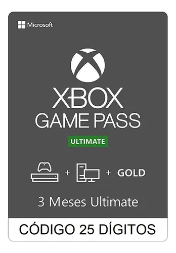 XBOX Live Gold, Game Pass Ultimate, como resgatar código. 