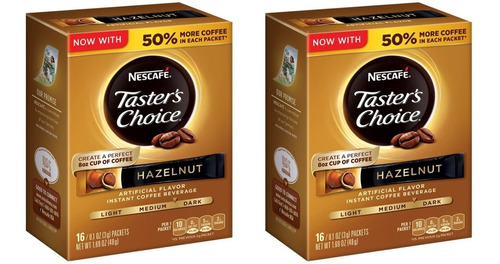 Nescafe Taster's Choice Instantáneo Avellana 2-32 Pq