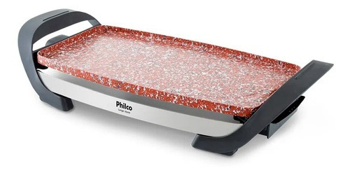 Grill Large Stone Philco Cerâmico Vermelho Pgr03p 2000w 220v