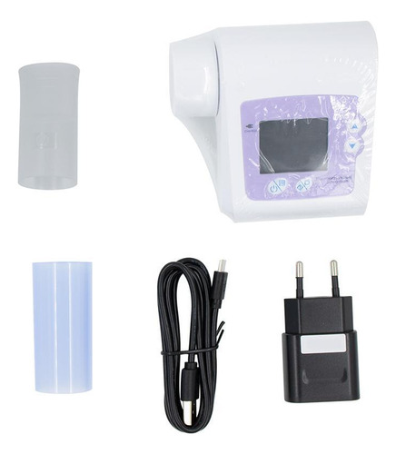 Espirômetro Portátil Contec Sp10 Medição Capacidade Pulmonar