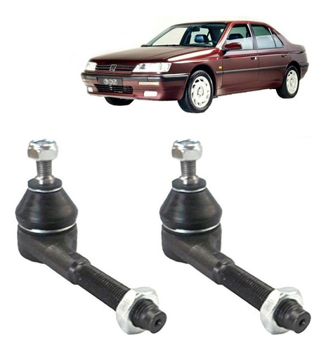 Par Terminales Dirección Para Peugeot 605 1989 1999