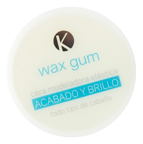 Kleno Wax Gum Cera Modeladora Elástica Brillante Cabello 3c