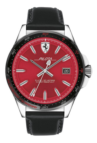 Reloj Ferrari Caballero Color Negro 0830489 - S007