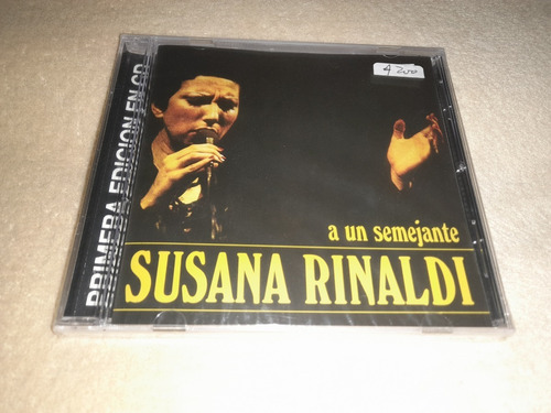Susana Rinaldi / A Un Semejante (cd Nuevo, Sellado)