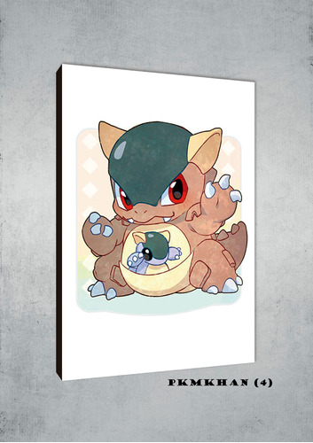 Cuadros Poster Pokemon Kangaskhan 15x20 (han 4)