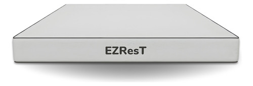 Colchón En Caja Ezrest Memory Foam Semifirme Individual Blanco