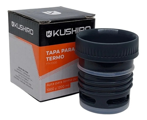 Imagen 7 de 9 de Tapa Para Termo Kushiro Pico Cebador Resistente Universal
