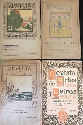 Revista Artes Y Letras 1918 
