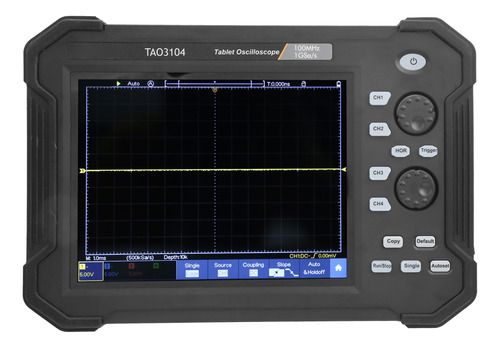 Osciloscopio Tao3104 100mhz, Pantalla Táctil Lcd De 4 Canale