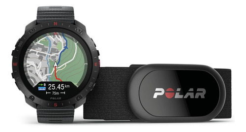 Polar Grit X2 Pro + H10 Reloj Premium Para Exteriores Color Negro Talla S/L