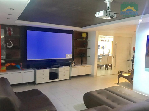 Imagem 4 de 15 de Apartamento Luxo À Venda - Altiplano Nobre - João Pessoa - Pb - Ap1108