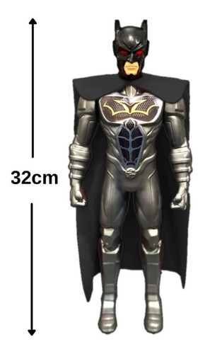 Boneco Shadow Knight Super Herói 30cm Th Toys 011