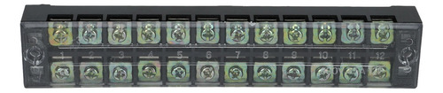 Tira De Terminales Atornillada 2 Unidades Cable De Doble H