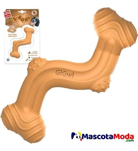 Imagen 1 de 1 de Hueso Gigwi S-bone En Nylon Resistente Y Delicioso Large