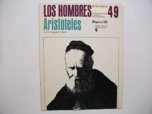 Aristóteles - Carlo Augusto Viano - Hombres De La Historia