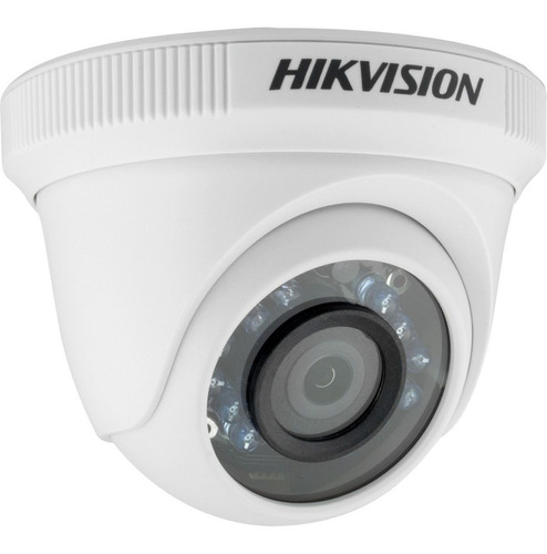 Camera Hikvision Dome 20m Ir Lente 2,8mm 1mp 720p 4 Em 1 Cor Outro