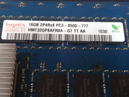 Imagem 4 de 5 de Memória Ibm 41t8254 / 45d7242 / 16gb 2gx80 Ddr3 Pc3-8500