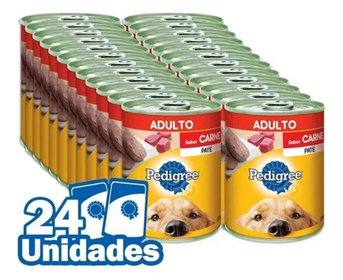 Pack  Latas Pedigree 24 U  - Animal Brothers