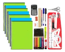 Comprar Paquete Utiles Escolares Secundaria 7 Cuadernos Calculadora