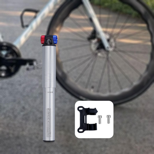 Bomba De Aire Manual Compacta Para Bicicleta, 160 Psi,