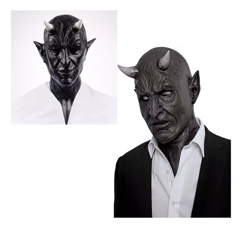Máscara Macabra Hyper Mask De Mefistófeles Demonio Terror
