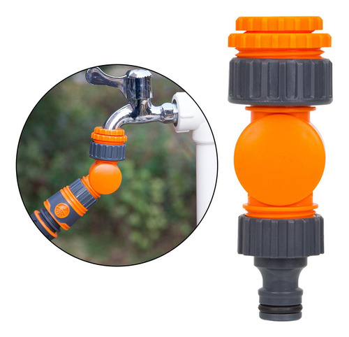 4 Conector De Manguera De Jardín, Adaptador De Grifo De