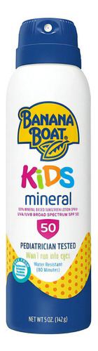 Protector Solar Para Niños Banana Boat Spf 50 De 5 Onzas