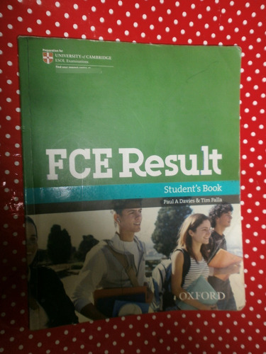 Fce Result Student´s Book Oxford Usado Lápiz Muy Buen Estado