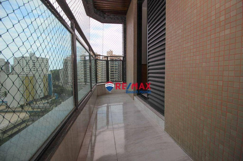 Imagem 11 de 26 de Apartamento Com 3 Dormitórios À Venda, 107 M² Por R$ 550.000,00 - Astúrias - Guarujá/sp - Ap3197